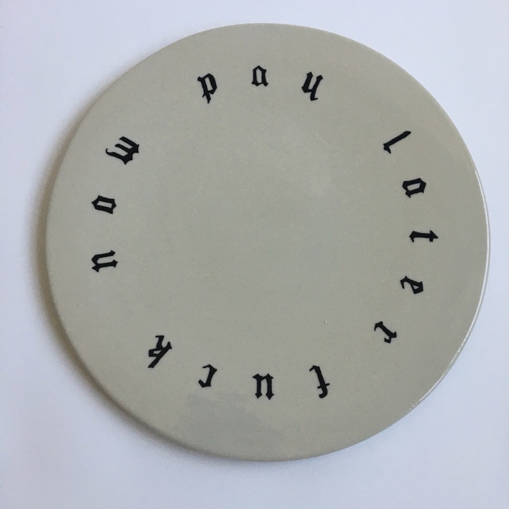 Ceramic Plate - White